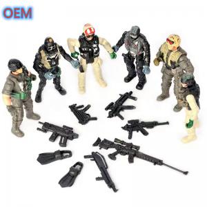 China OEM 3d Joy Action Figure Toy Custom Plastic Soldier Character Figure Military Figure wholesale