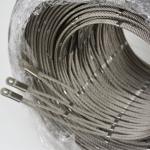 20mm Hole 316 Stainless Steel Wire Rope Ferrule Mesh Netting For Balustrade