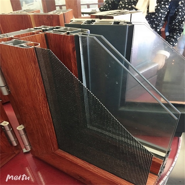 Timber Look Aluminum Alloy Profile Elegant Appearance Smooth And Subtle Edges