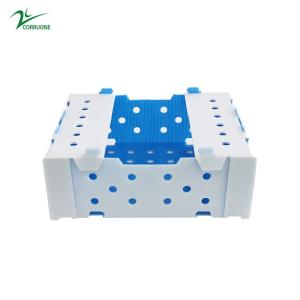 China Cartonplast Twinwall Corrugated Plastic Produce Boxes Stackable wholesale