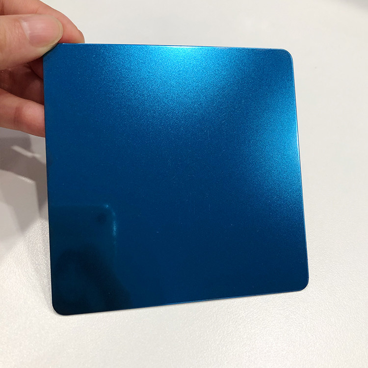 Anti Fingerprint Stainless Steel Decorative Plate Brushed Sandblasted Color Gradient Rose Gold Mirror