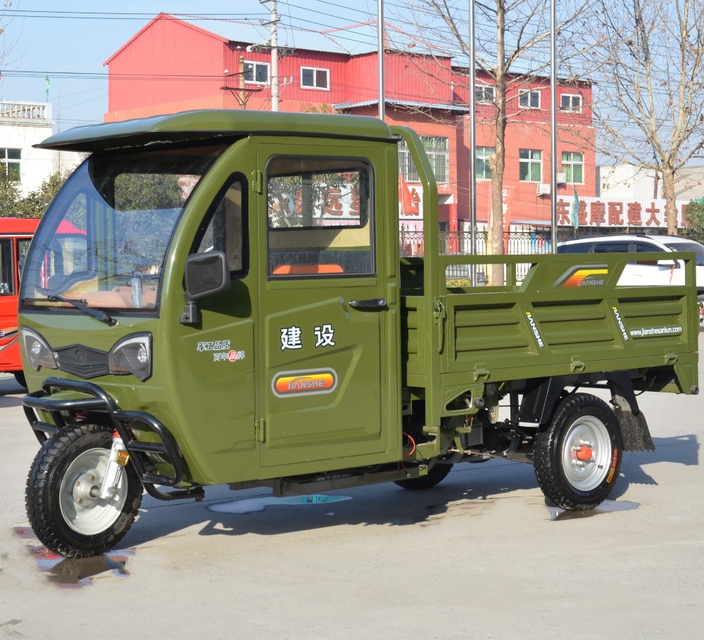 Covered 60V 50km/H Electric Tricycle For Adults
