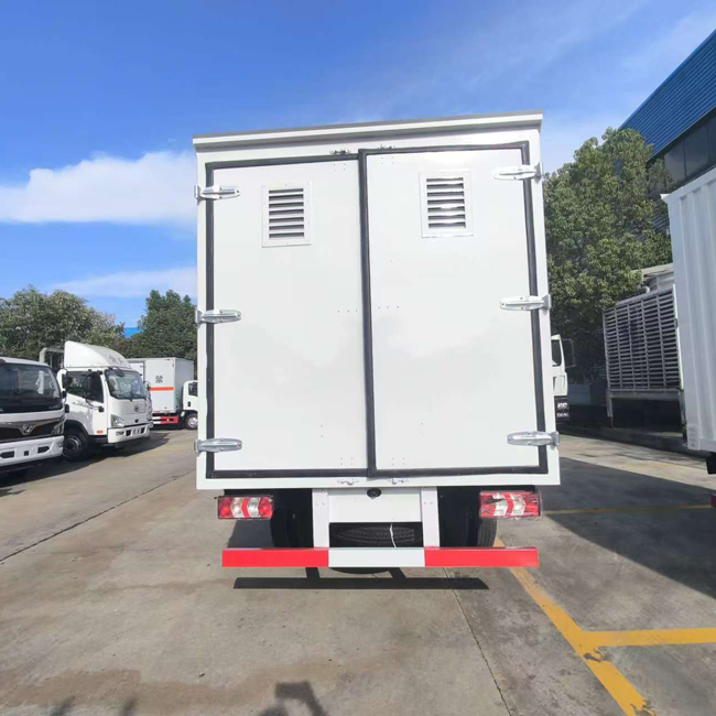 Factory Supply 4X2 JAC Truck Van Trucks Cargo Van Truck With 4.2Meter Cargo Boxes
