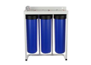 China Floor Mount Water Big Blue Commercial Triple Filtration System 4.5 X 20 wholesale
