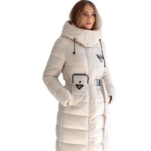 China FODARLLOY 2022 New RTS Hooded cotton-padded clothes slim long down winter jackets women coats wholesale