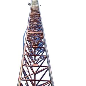 China 60m Steel Communication Tower Self Supporting Hot Dipped Galvanized wholesale
