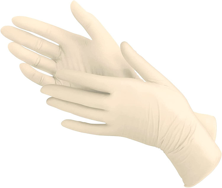6ml Latex Surgical Gloves Sterile Powdered Safety Hand Latex Examination Glove