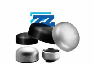 China ASTM A420 WPL6 Steel Pipe Caps ASME B16 9 Black Color For Natural Gas / Chemical wholesale