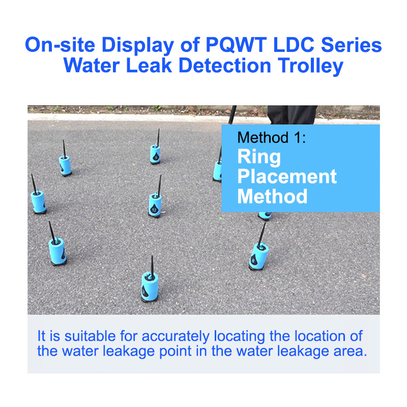20M Leak Alert Water Leak Detector Trolley PQWT LDC 9m Underground