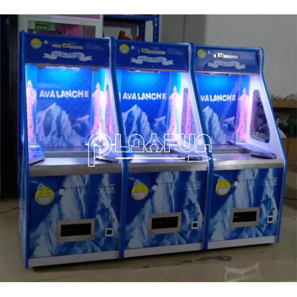 Playfun Usa Popular Avalanche 1 Single Player Small Space Arcade Coin Pusher Game Room Equipment Machine