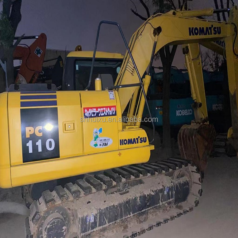 Komatsu Hydraulic Crawler excavator Used Komatsu PC110 second hand Japanese digging machine Komatsu Excavator