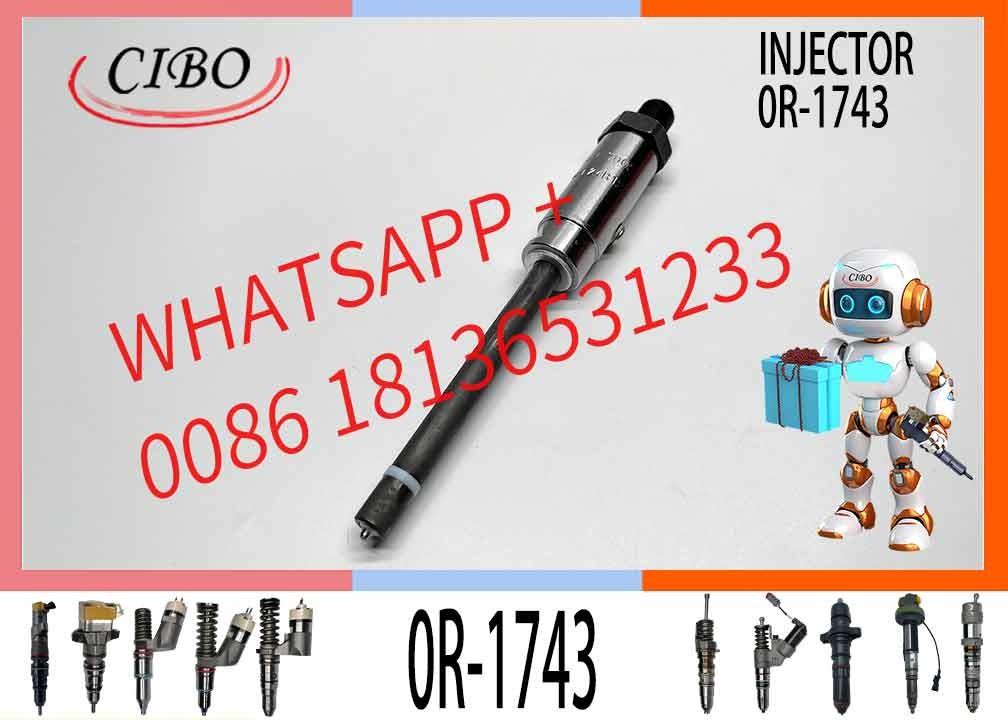 Fuel Injector 4W7016 0R-1743 0R-3418 For Excavator Engine 3304 3304B 3306B 3306