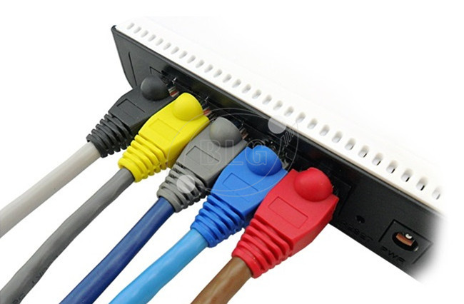 RoHS Network Cable Accessories RJ45 Plug Boots for Cat5e 8P8C RJ45 Male Plugs