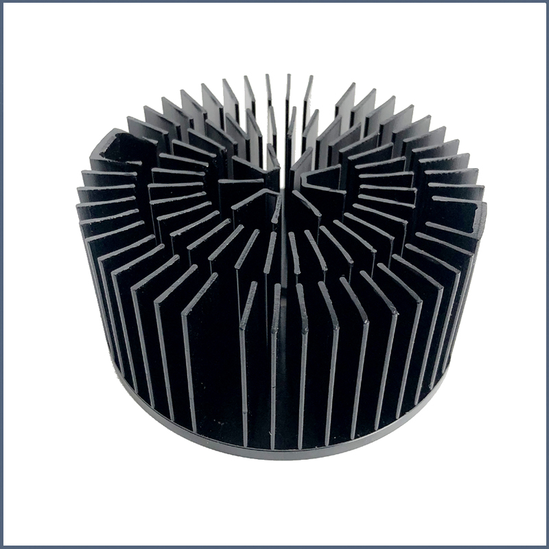 Embedded Cooper Radiator Heat Sink Plate For Water Cooling 120x12x150mm