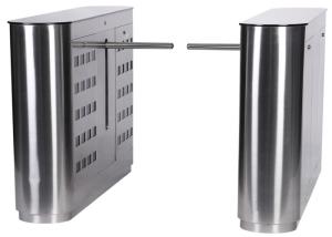 China 304 Stainless Steel Mechanical Antipinch Auto Drop Arm Turnstile wholesale