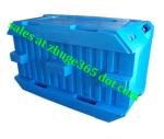 Rotomolded 800Liter Blue Insulated Fish Container Seafood Processing Insulated