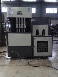 China 4 Cavity PET Bottle Blow Molding Machine Semi Automatic Blue 1000BPH wholesale