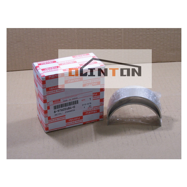 Construction Works 6UZ1 Diesel Engine Connecting Rod Bearing for SH450-3B 8-97605484-0