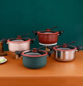 China professional Kitchen Pressure Cooker Home Stew Low Pressure Non Stick wholesale