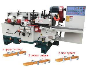 China wood moulding machine woodworking four side moulder machine factory wholesale