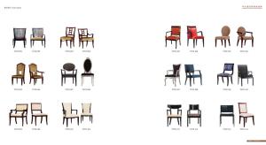 China hotel chair, wooden chair, dining chair, solid wood chair, fabric chair, hotel furniture wholesale
