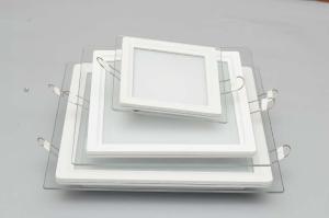 China Recessed Ceiling Glass Cob Round Square Glass 9w Panel Down Light wholesale