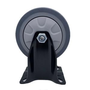 China 3 inch TPR Tread Plate Rigid Industrial Caster wholesale