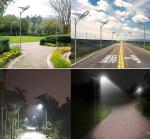 Garden 900W High Power Solar Street Light With Inbuilt Battery