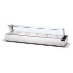 Buffet Restaurant Cooking Equipment Electric Bain Marie Food Warmer Display