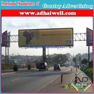 China Gantry Spanning Advertising Billboard Sign Construction wholesale