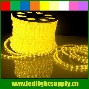 China 110/220V outdoor decoration 1/2'' 2 wire led rope flex lights wholesale