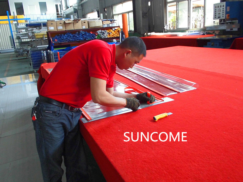 1.0mm Industrial Sliding Doors , Industrial Overhead Doors 100mm Width