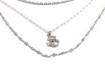 Fashion Faux Pearl Necklace , pendant gold necklace for Girl OEM ODM