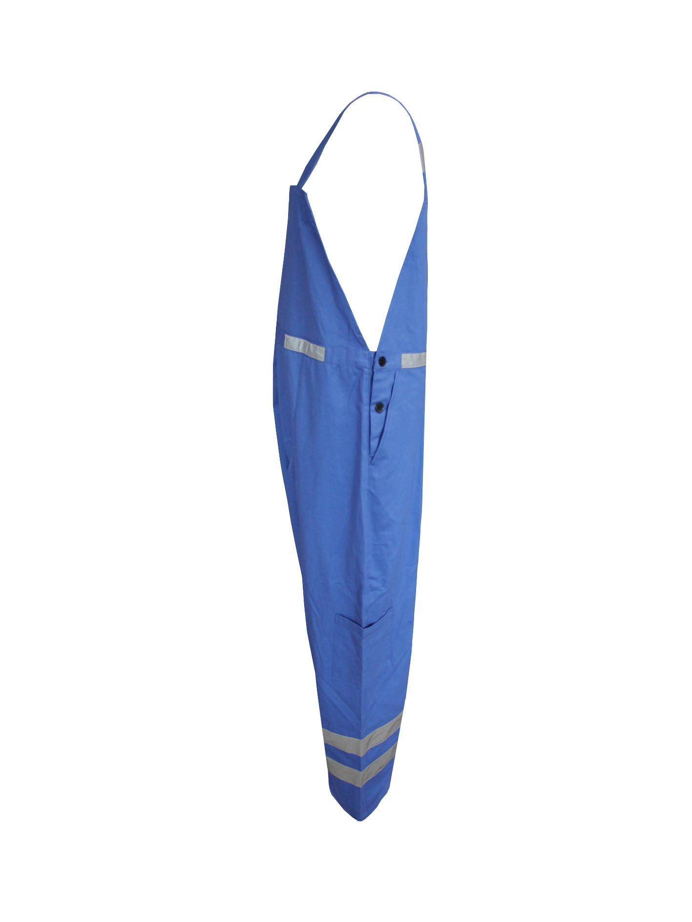 330g 100% Cotton Fire Retardant Bib Overalls Working Pants With Reflective Straps