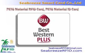 China PETG Material RFID Card, PETG Material ID Card, PETG Material Smart IC Card on sale