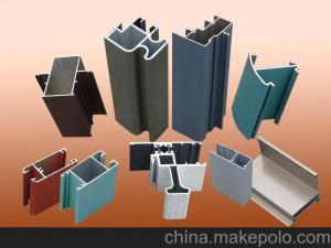 China Double Glass Aluminium Window Frame Profiles Energy Efficient Thermal Break wholesale