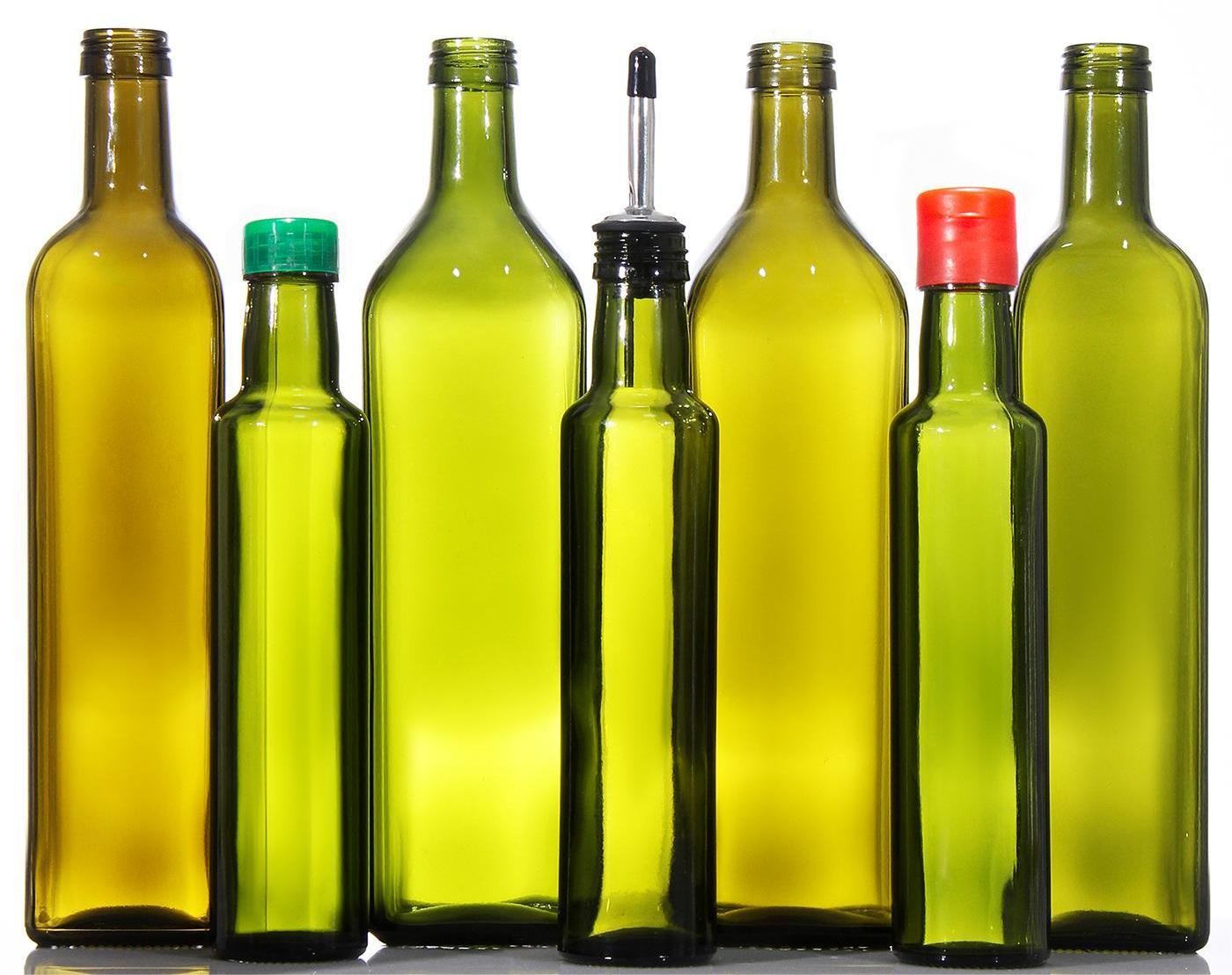 Refillable Glass Olive Oil Bottles Bulk Marasca Bottle 500ml 250ml ODM
