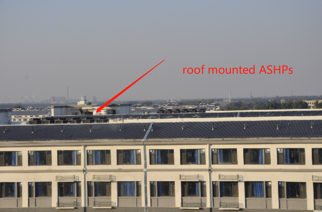 Ultra Cold Climate Central Air Conditioner Heat Pump For Office / Hospital / School