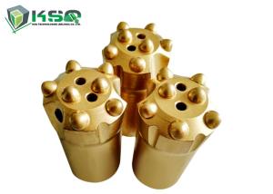 China 11 Degree 38mm Tapered Button Bit For Rock Drilling wholesale