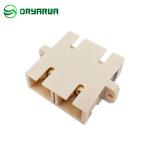 Welded Flange SC Fiber Optic Adapter Duplex Active Device Termination