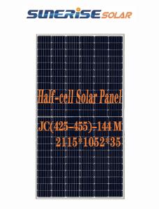 China 2115*1052*35mm 430W 144 Cells Half Cut Cells Pv Module wholesale