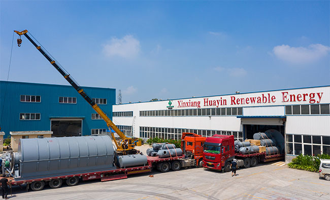 Batch Type Waste Tyre Pyrolysis Plant 1 Ton To 15 Ton Tyre Oil Machine