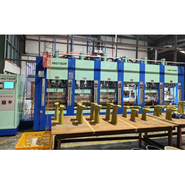 PLC EVA Shoes Injection Machine 6 Station Slipper Injection Molding Machine 121500W