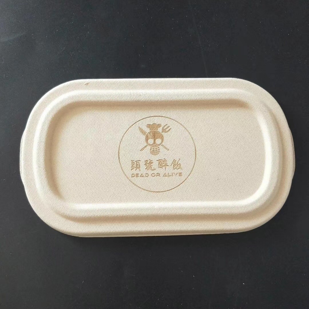 Biodegradable Sugarcane Bagasse Food Container Bamboo Pulp Food Container Boxes