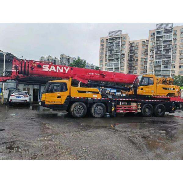 After-sales Service 2013 Stc750s 75t Truck Crane Used Mobile Crane Hydraulic Crane Orange