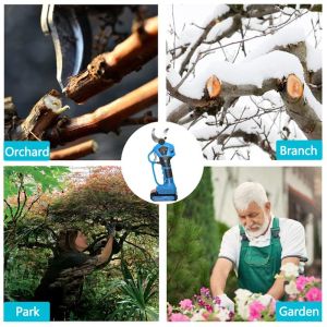 High Quality Lithium Pruning Shears Battery Operated With LED Display