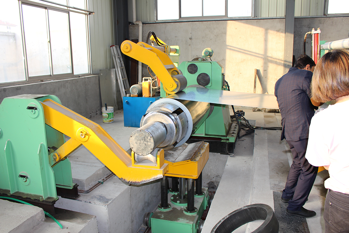 OEM CTL Sheet Metal Cut To Length Machine For Metal Processing