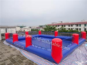 China inflatable soap soccer field , inflatable water soccer field wholesale