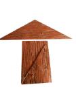 Fir/Redwood bark tiles