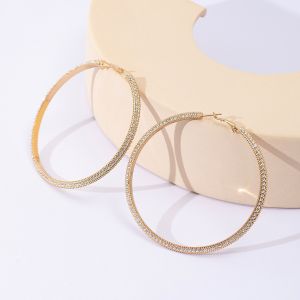 Fashion Big Hoop Earrings For Women Jewelry Gift